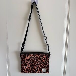 Herschel supply company Leopard Print Crossbody Bag